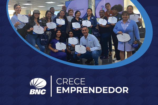 BNC continúa con su Programa de Formación «Crece Emprendedor»