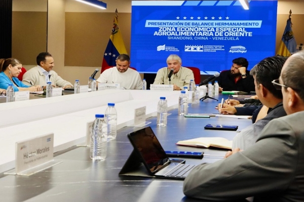 Venezuela y China trabajan en 24 proyectos agroalimentarios para la ZEE de Oriente