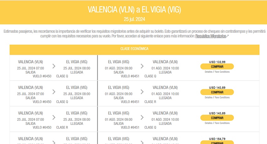 Nueva ruta: Turpial Airlines conectará a Valencia con El Vigía a partir del #25Jul (+precios)