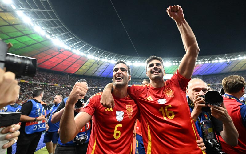 España gana 2-1 a Inglaterra y se proclama campeona de la Eurocopa-2024