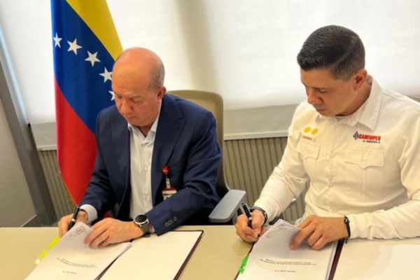PDVSA Gas y Camimpeg suscriben contrato para extender gasoducto ULÉ-Amuay
