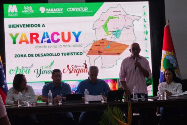 Ministro Alí Padrón anuncia tres zonas de desarrollo turístico en Yaracuy