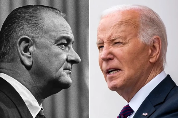 Biden sigue los pasos de Lyndon Johnson: ¿Van los demócratas a otra gran crisis como la de 1968?
