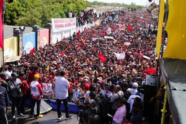 Maduro cerrará su campaña electoral el #25Jul con una «toma» de 12 horas de Caracas