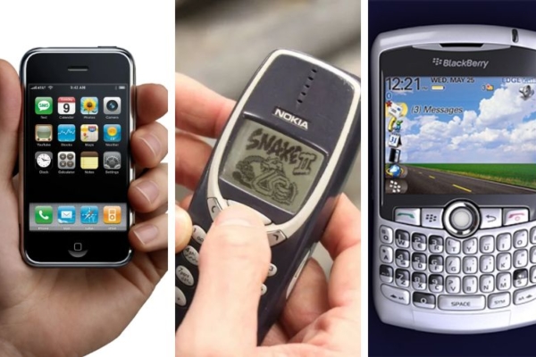 Desde el iPhone al BlackBerry: los cinco mejores celulares de la historia, según la IA