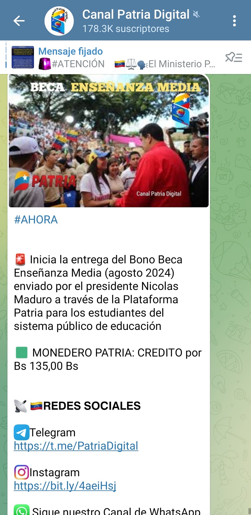 Por US$ 5 y US$ 3: Pagan bonos «Beca Universitaria» y «Enseñanza Media» de agosto