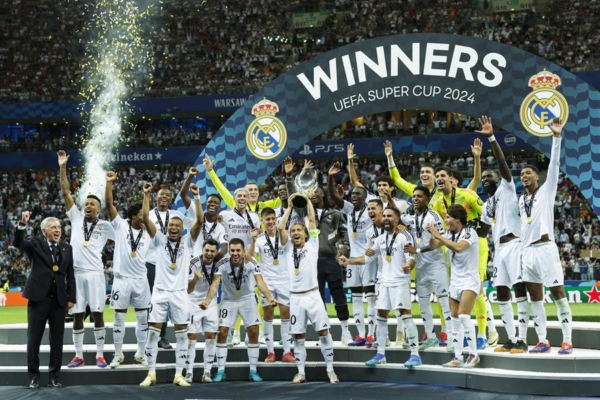 El Real Madrid se convirtió en el campeón de la Supercopa de Europa