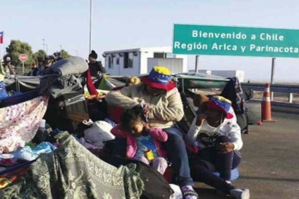 Chile reforzará su frontera norte ante posible nueva ola de migrantes venezolanos
