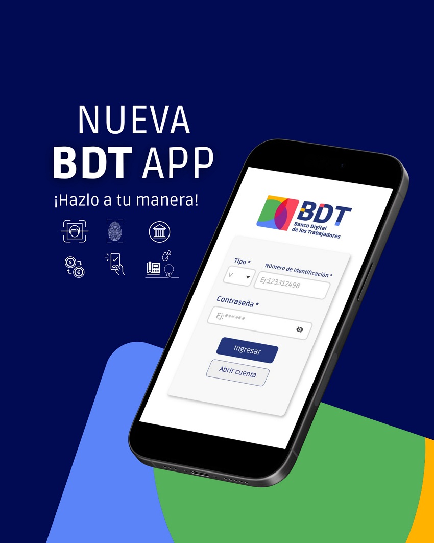 &#8216;BDT App&#8217;: Nueva aplicación del Banco Digital de los Trabajadores