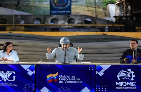 Nicolás Maduro autoriza derechos para explotación y exportación del mineral casiterita en el Arco Minero