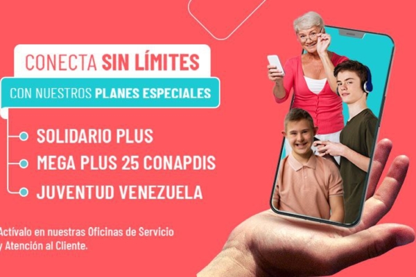 Movilnet promueve la inclusión con sus planes prepago especiales