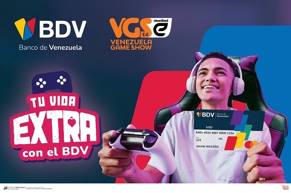 El BDV respalda nuevamente a la comunidad gamer de Venezuela