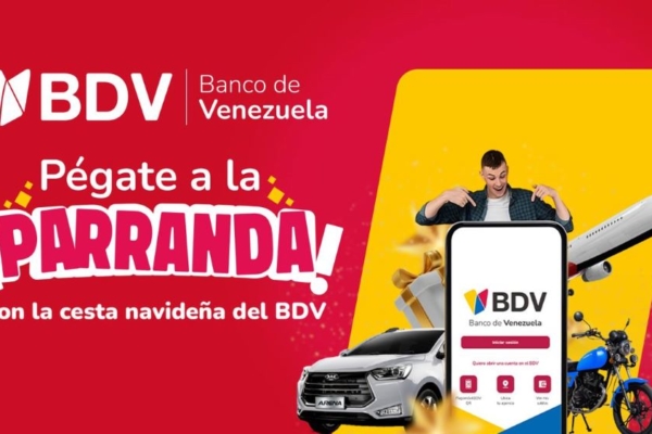 BDV lanza promoción navideña «Pégate a la Parranda» con grandes premios