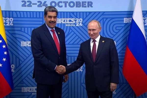 Putin asegura que Nicolás Maduro es el legítimo presidente de Venezuela y le desea éxitos en su gestión