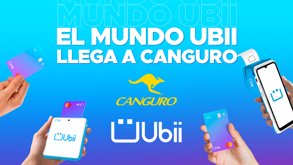 Ubii expande su presencia en 170 tiendas Canguro en todo el país