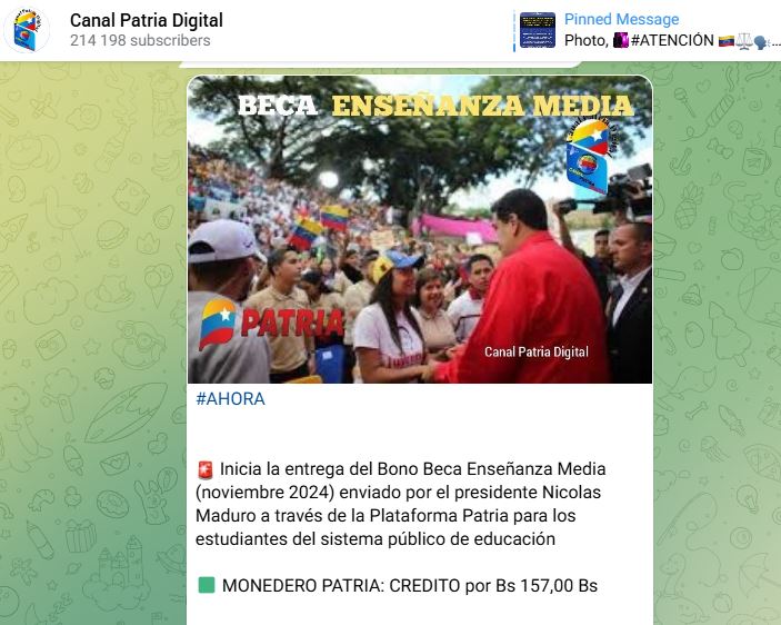 Inician pago del «Bono Beca Enseñanza Media» de noviembre: ¿cuánto es el monto?