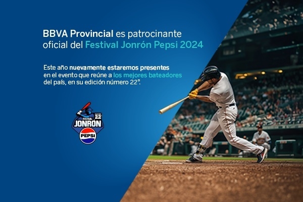 BBVA Provincial dice presente en la edición N° 22 del Festival del Jonrón Pepsi