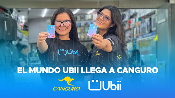 Ubii expande su presencia en 170 tiendas Canguro en todo el país