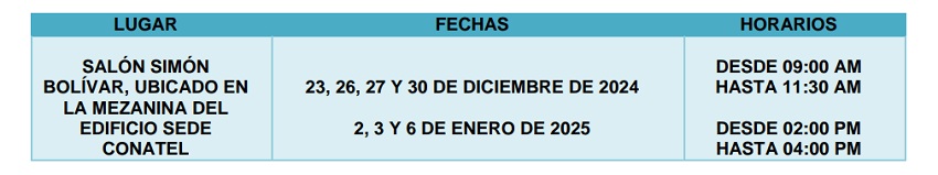 Conatel anuncia oferta pública del espectro radioeléctrico a través de la Bolsa de Valores de Caracas