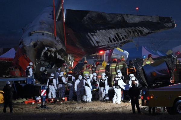 Balance final de tragedia aérea en Corea del Sur: 179 muertos y dos sobrevivientes