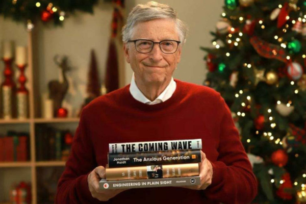 ¿Qué está leyendo Bill Gates? Descubre los títulos que recomienda el magnate para estas navidades