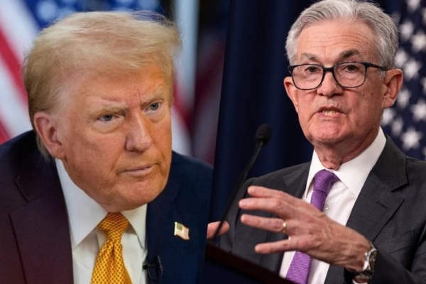 Trump confirma que Powell seguirá al frente de la Fed hasta el final de su mandato