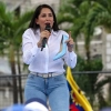 Candidata opositora Luisa González denuncia irregularidades electorales en Ecuador