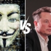 Anonymous declara la guerra a Elon Musk: Hackers apuntan a sus empresas