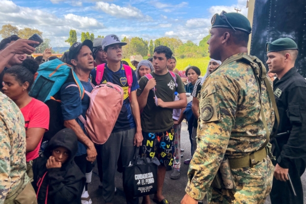 Efecto Trump: caravana de migrantes venezolanos desiste de ir a Estados Unidos