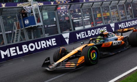 McLaren de Mercedes arrancó con todo la temporada 2025 de la Fórmula Uno