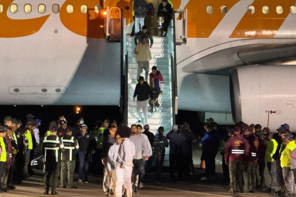 Llegaron a Venezuela 199 repatriados desde EEUU en medio de la crisis migratoria desatada por Trump